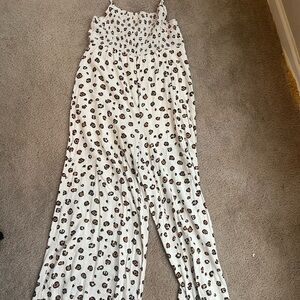 Leopard Print Jumpsuit